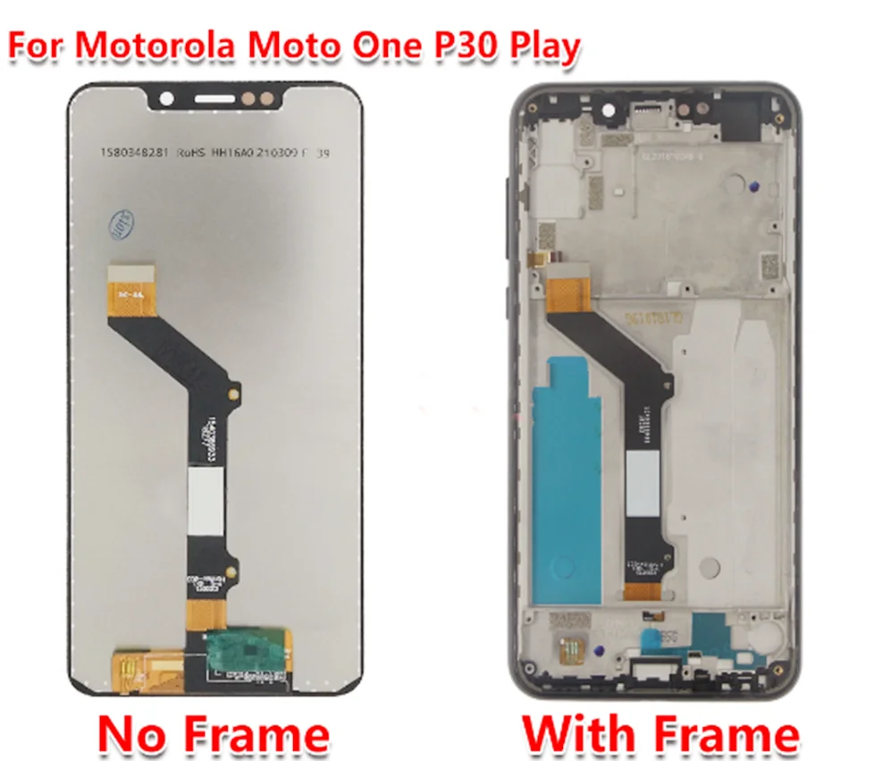 5.9'' LCD For Motorola One XT1941-1 XT1941-3 XT1941-4 XT1941--5 LCD Display With Touch Screen Assembly for Motorola One P30 Play
5.9'' LCD For Motorola One XT1941-1 XT1941-3 XT1941-4 XT1941--5 LCD Display With Touch Screen Assembly for Motorola One P30 Play