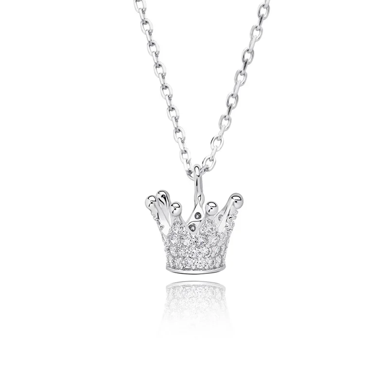 S925 Стерлингового Серебра Bling Ice Out Корона Колье Ожерелья для Женщин Очаровательные Ювелирные Изделия Прямая Доставка
S925 Стерлингового Серебра Bling Ice Out Корона Колье Ожерелья для Женщин Очаровательные Ювелирные Изделия Прямая Доставка