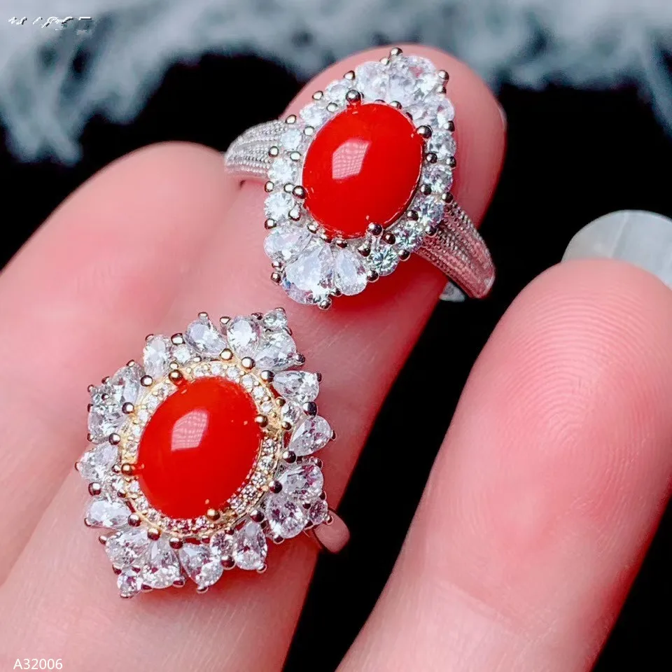 925 Sterling Silver Natural Coral Gemstone Girls Ring 2 Optional High Clarity Translucent Luxury Fashion Support Testing
925 Sterling Silver Natural Coral Gemstone Girls Ring 2 Optional High Clarity Translucent Luxury Fashion Support Testing