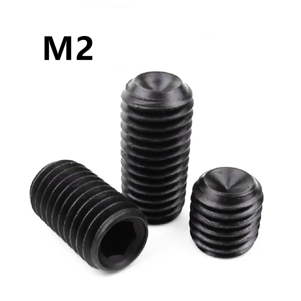 100pcs/lot M2x2/2.5/3/4/5/6/8/10/12mm DIN916 GB80 12.9 Grade Machine Meter Headless Hexagon Socket Concave End Set Screw
100pcs/lot M2x2/2.5/3/4/5/6/8/10/12mm DIN916 GB80 12.9 Grade Machine Meter Headless Hexagon Socket Concave End Set Screw