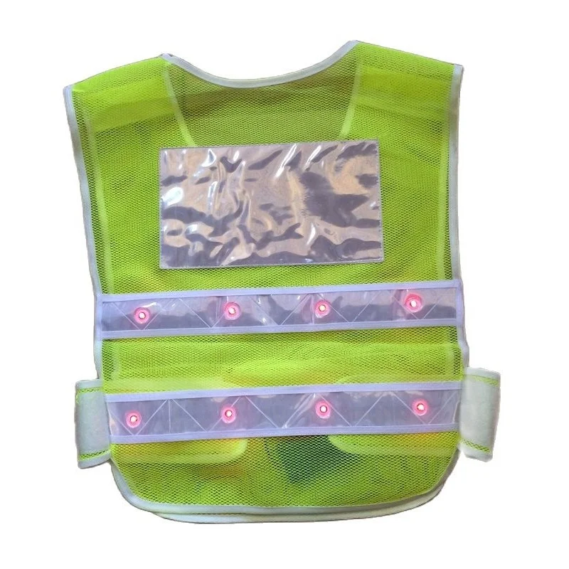 High Quality Highways Sanitation LED Reflective Safety Vest Reflective Warning Clothing
High Quality Highways Sanitation LED Reflective Safety Vest Reflective Warning Clothing