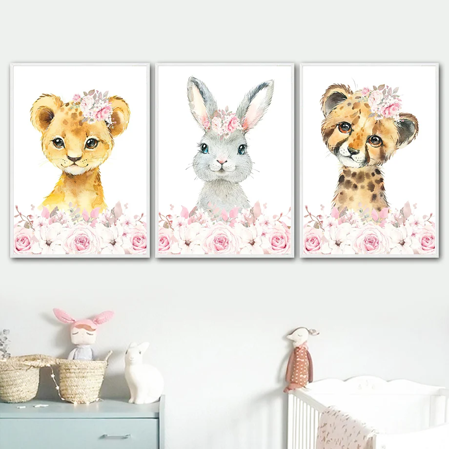 Animal Poster Lion Rabbit Monkey Hippo Leopard Rhino Nursery Wall Art Print Canvas Painting Wall Picture Baby Girl Room Decor
Animal Poster Lion Rabbit Monkey Hippo Leopard Rhino Nursery Wall Art Print Canvas Painting Wall Picture Baby Girl Room Decor
