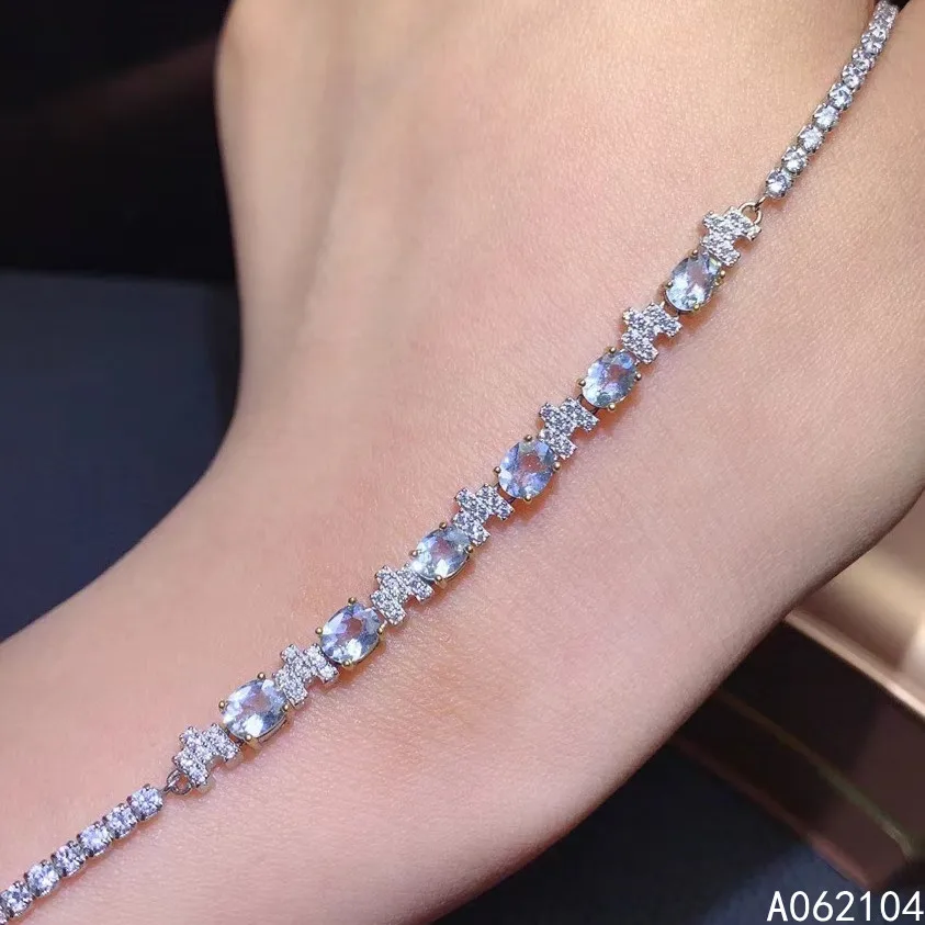 KJJEAXCMY fine jewelry 925 sterling silver inlaid natural Aquamarine Women's new fresh trendy exquisite gem hand bracelet suppor
KJJEAXCMY fine jewelry 925 sterling silver inlaid natural Aquamarine Women's new fresh trendy exquisite gem hand bracelet suppor