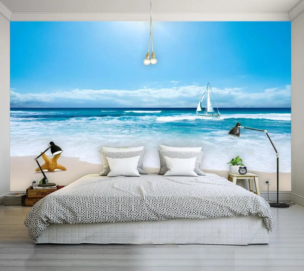 custom wall papers home decor Beach seaside Large Wall Painting wallpapers Living Room Bedroom Background 3D art Mural wallpaper
custom wall papers home decor Beach seaside Large Wall Painting wallpapers Living Room Bedroom Background 3D art Mural wallpaper