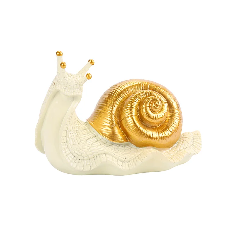 European style snail animal decorative statue Modern art resin sculpture Creative cute home living room office decoration statue
European style snail animal decorative statue Modern art resin sculpture Creative cute home living room office decoration statue