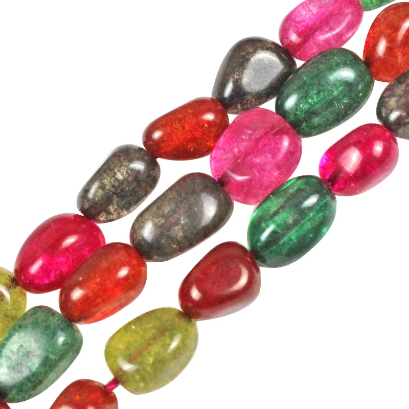 Natural Irregular Mixed Crack Crystal Quartz Beads Smooth Loose Spacer Stone Beads For Jewelry Making DIY Bracelet Necklace 15"
Natural Irregular Mixed Crack Crystal Quartz Beads Smooth Loose Spacer Stone Beads For Jewelry Making DIY Bracelet Necklace 15"