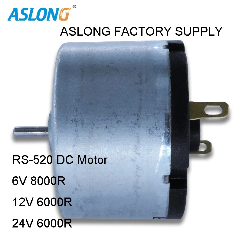 High Speed 520 DC Motor match vibration block 12v 10000R shaft dia 2mm vibrating motor double shaft motor 6v 12v 24v
High Speed 520 DC Motor match vibration block 12v 10000R shaft dia 2mm vibrating motor double shaft motor 6v 12v 24v