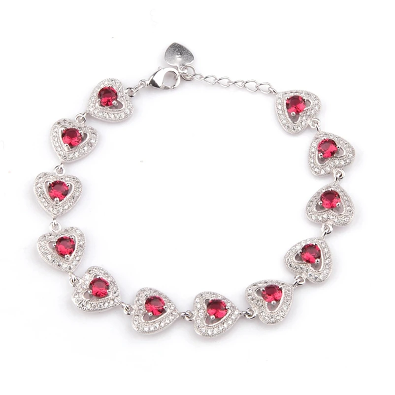 SHUNXUNZE Luxury Vintage Wedding Bracelets Jewelry & Accessories For Women Dropshipping Red Cubic Zirconia Rhodium Plated R3270
SHUNXUNZE Luxury Vintage Wedding Bracelets Jewelry & Accessories For Women Dropshipping Red Cubic Zirconia Rhodium Plated R3270