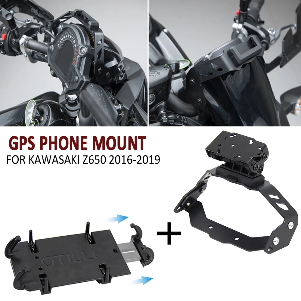 Новая передняя подставка для телефона мотоцикла для Kawasaki Z650 Z 650 2016-2019, держатель для смартфона, GPS навигатора, пластинчатый кронштейн
Новая передняя подставка для телефона мотоцикла для Kawasaki Z650 Z 650 2016-2019, держатель для смартфона, GPS навигатора, пластинчатый кронштейн