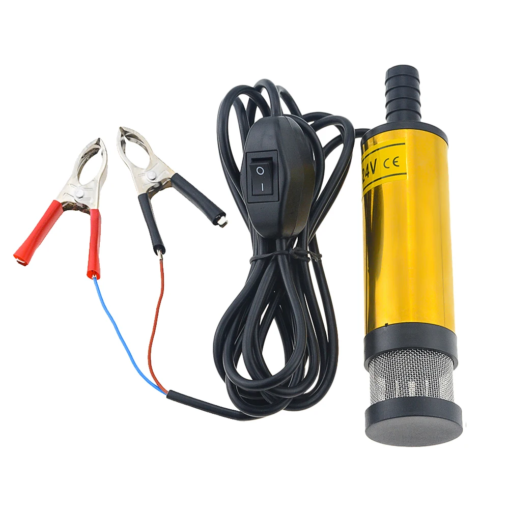 Portable Mini 12V 24V DC Electric Submersible Pump For Pumping Diesel Oil Water Aluminum Alloy Shell 12L/min Fuel Transfer Pump
Portable Mini 12V 24V DC Electric Submersible Pump For Pumping Diesel Oil Water Aluminum Alloy Shell 12L/min Fuel Transfer Pump