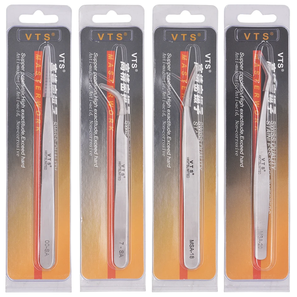 100% Original Tweezers VTS 00-SA 7-SA MSA-18 MSA-20 Professional Makeup Eyelash Tweezers for 3D Volume Eyebrow Tools Tongs
100% Original Tweezers VTS 00-SA 7-SA MSA-18 MSA-20 Professional Makeup Eyelash Tweezers for 3D Volume Eyebrow Tools Tongs