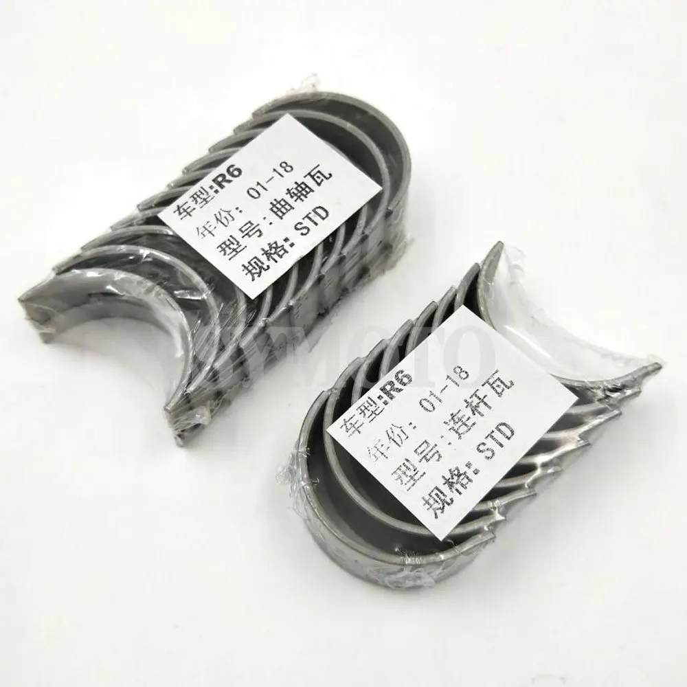 1 Sets For Yamaha YZF-R6 YZF R6 2001-2018 Motorcycle Piston bearing STD Connecting rod tile & crankshaft tile / Shell
1 Sets For Yamaha YZF-R6 YZF R6 2001-2018 Motorcycle Piston bearing STD Connecting rod tile & crankshaft tile / Shell