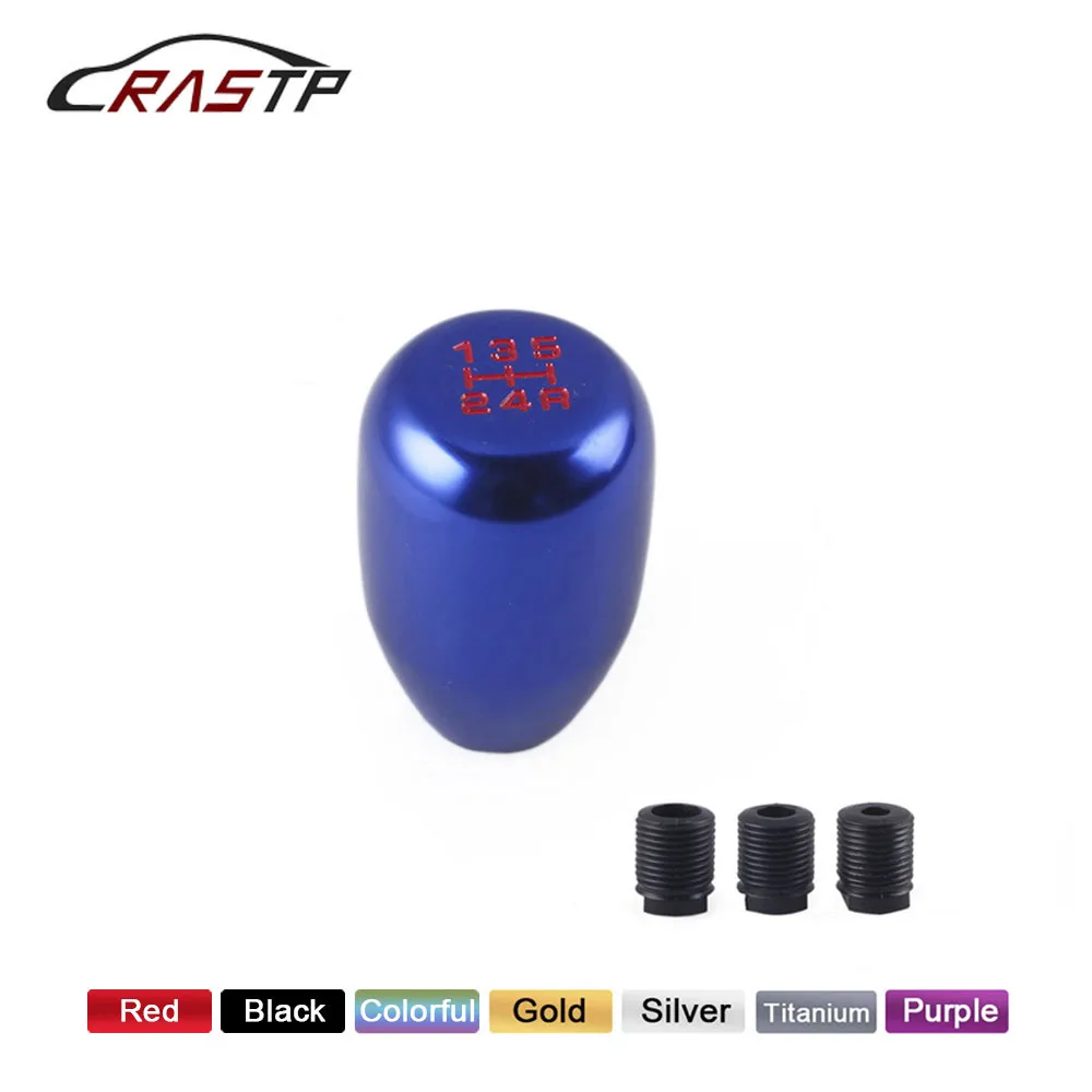 RASTP-Aluminum Racing 5 Speed Gear Manual Car Gear Shift Knob For Honda Acura Manual Transmission Lever Shifter RS-SFN010
RASTP-Aluminum Racing 5 Speed Gear Manual Car Gear Shift Knob For Honda Acura Manual Transmission Lever Shifter RS-SFN010