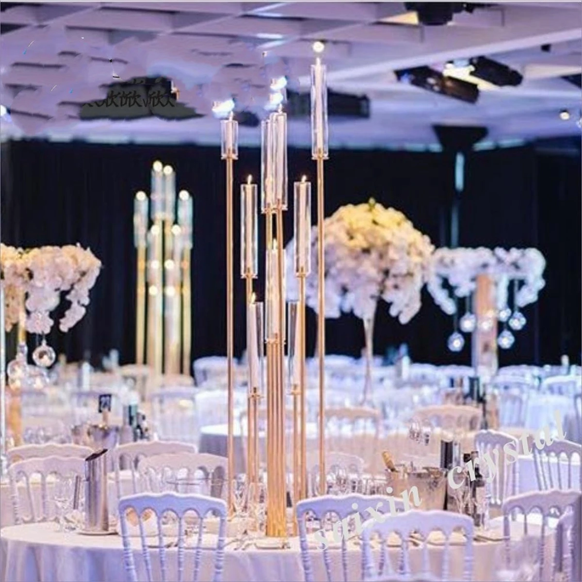 Road Leading Decorative Metal Gold Centerpiece Flower Arranging candle holder Stand for Wedding Walkway
Road Leading Decorative Metal Gold Centerpiece Flower Arranging candle holder Stand for Wedding Walkway
