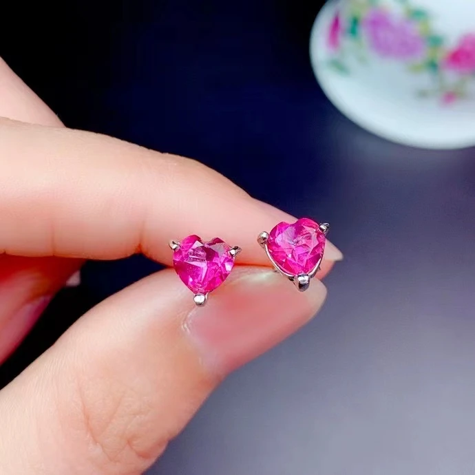KJJEAXCMY fine jewelry 925 sterling silver inlaid natural pink topaz women elegant simple heart gem earrings ear party gift new
KJJEAXCMY fine jewelry 925 sterling silver inlaid natural pink topaz women elegant simple heart gem earrings ear party gift new