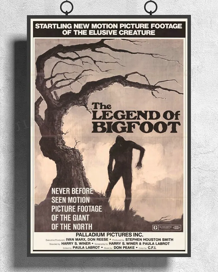 H127 плакат из шелка с надписью «LEGEND OF BIGFOOT», художественное украшение для дома
H127 плакат из шелка с надписью «LEGEND OF BIGFOOT», художественное украшение для дома