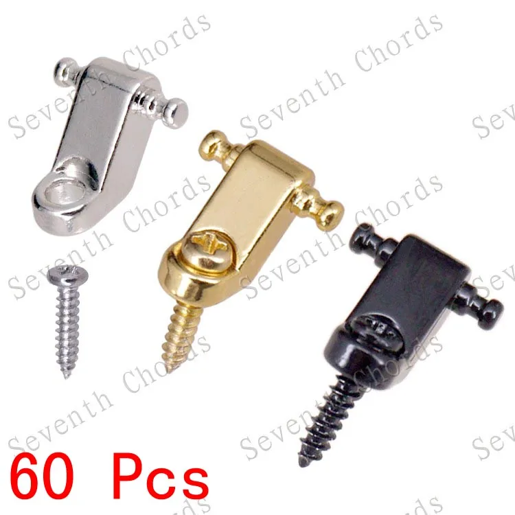 60 Pcs New Style Electric Guitar Roller String Tree String Retainer - 3 Color for choose (Chrome & Black & Gold)
60 Pcs New Style Electric Guitar Roller String Tree String Retainer - 3 Color for choose (Chrome & Black & Gold)