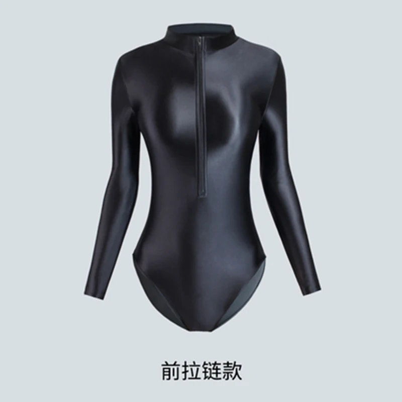 DROZENO Long-sleeved black tights women's slip-on bottoming shirt One-piece swimsuit
DROZENO Long-sleeved black tights women's slip-on bottoming shirt One-piece swimsuit
