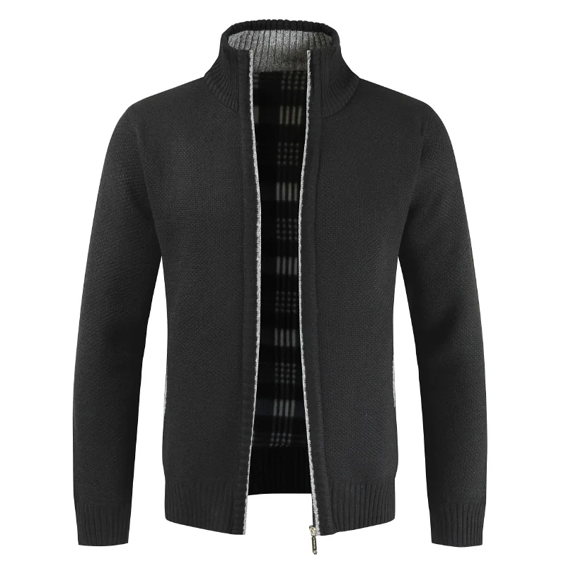 Autumn Winter New Cardigan Sweater Men's Thick Wool Knit Jumpers Loose Warm Zipper Jacket Cold Blouse Sweatercoat
Autumn Winter New Cardigan Sweater Men's Thick Wool Knit Jumpers Loose Warm Zipper Jacket Cold Blouse Sweatercoat