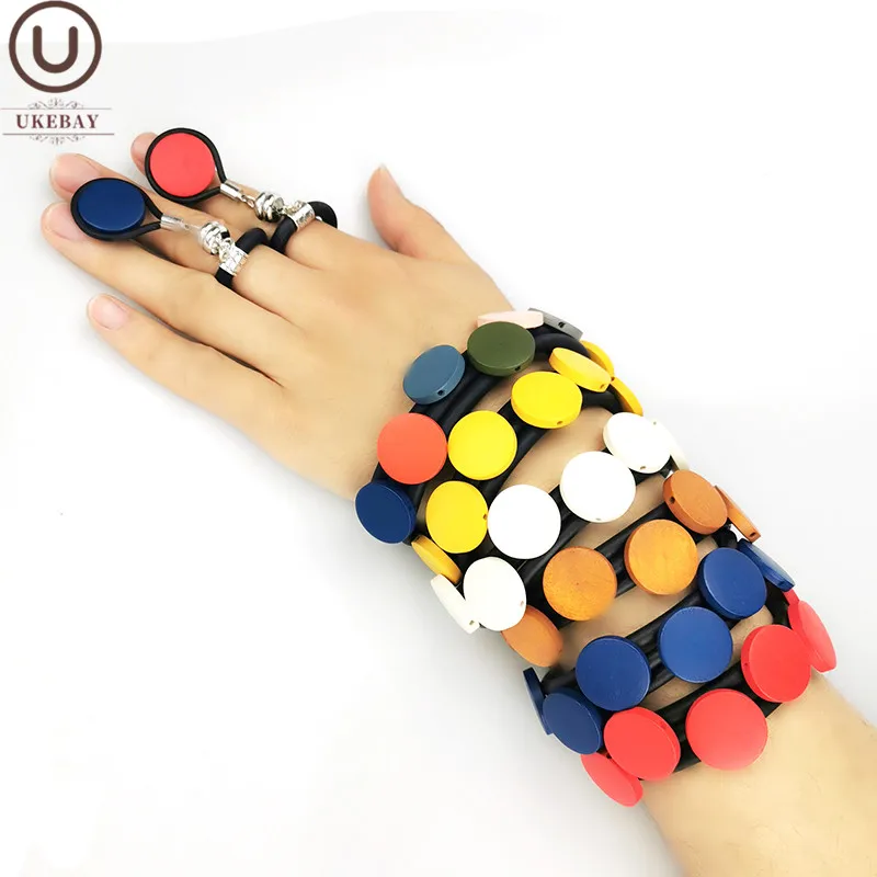 UKEBAY New Charm bracelets Multicolor Wood Bead Jewelry Women Handmade Bracelets With Rings Designer Luxury Bangles Accessories
UKEBAY New Charm bracelets Multicolor Wood Bead Jewelry Women Handmade Bracelets With Rings Designer Luxury Bangles Accessories
