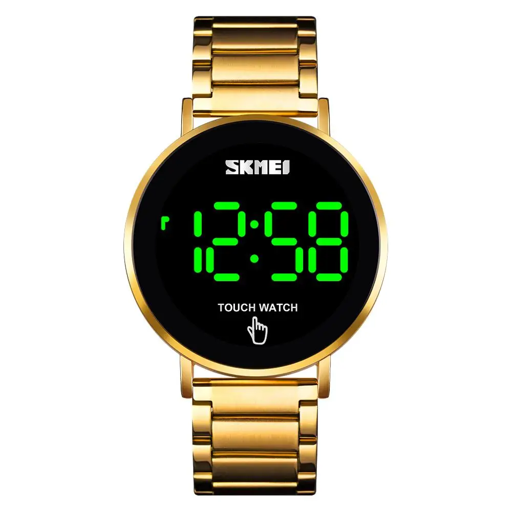 SKMEI Fashion Digital Watch Men Touch Screen LED Waterproof Clock Electronic Clock Male Stainless Steel Men's Wristwatches
SKMEI Fashion Digital Watch Men Touch Screen LED Waterproof Clock Electronic Clock Male Stainless Steel Men's Wristwatches