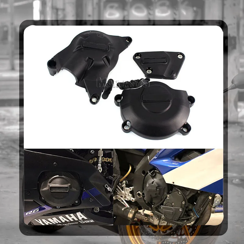 For YAMAHA YZF R6 2006 2007 2008 YZFR6 2009-2020 2019 2018 2017 2016 2015 Motorcycles Accessories Engine Cover Protection Case
For YAMAHA YZF R6 2006 2007 2008 YZFR6 2009-2020 2019 2018 2017 2016 2015 Motorcycles Accessories Engine Cover Protection Case
