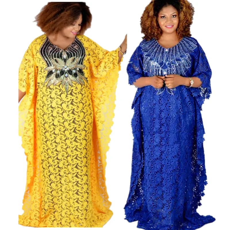 HOUSEOFSD Free Size African Lace Abaya O Neck Bat Sleeve Chic Robe Muslim Women Kaftan Dress With Inner 2 Piece Set New Fashion
HOUSEOFSD Free Size African Lace Abaya O Neck Bat Sleeve Chic Robe Muslim Women Kaftan Dress With Inner 2 Piece Set New Fashion