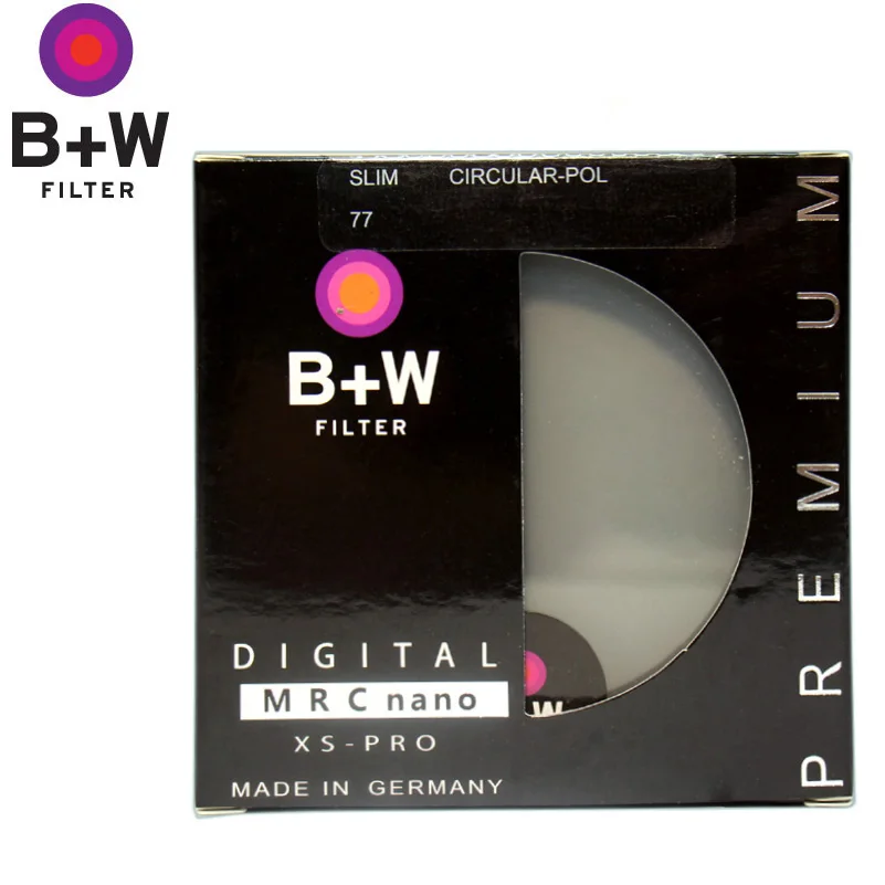 B+W 49mm 52mm 55mm 58mm 62mm 67mm 72mm 77mm 82mm XS-PRO MRC Nano CPL Polarized Filter For Camera Lens
B+W 49mm 52mm 55mm 58mm 62mm 67mm 72mm 77mm 82mm XS-PRO MRC Nano CPL Polarized Filter For Camera Lens