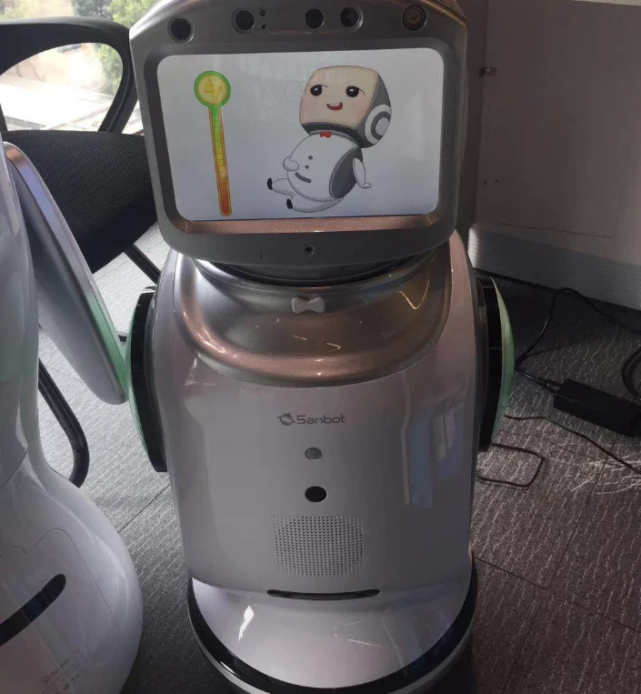 Smart commercial or house security robot can program dialogue voice video chat monitoring accompanying robot
Smart commercial or house security robot can program dialogue voice video chat monitoring accompanying robot