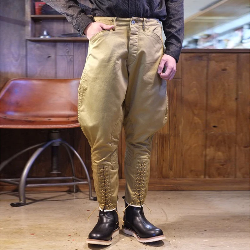 Meimei homemade YUTU&MM loose size Antique 1920s Whipcord riding pants/ “Breeches with the master seam” Real Sport 26” waist
Meimei homemade YUTU&MM loose size Antique 1920s Whipcord riding pants/ “Breeches with the master seam” Real Sport 26” waist