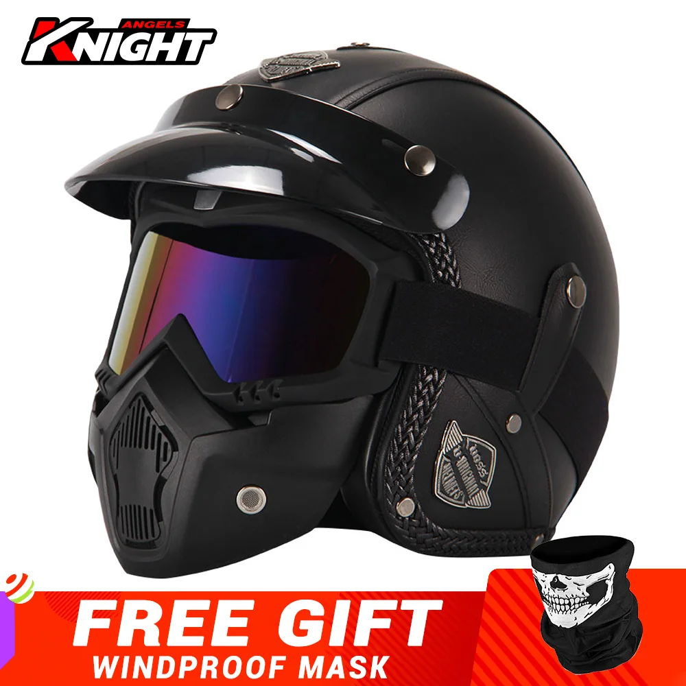 Casco Moto Full Face Helmet Removable Modular Dual Motorcycle Helmet Vintage Biker Motorbike Motocross Moto Helmet Men Women
Casco Moto Full Face Helmet Removable Modular Dual Motorcycle Helmet Vintage Biker Motorbike Motocross Moto Helmet Men Women