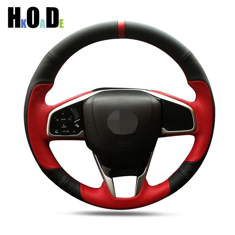 Black Genuine Leather DIY Car Steering Wheel Cover for Honda CRV CR-V 2017 2018 2019 Clarity 2016-2018 Civic Civic 10 2016-2019
Black Genuine Leather DIY Car Steering Wheel Cover for Honda CRV CR-V 2017 2018 2019 Clarity 2016-2018 Civic Civic 10 2016-2019