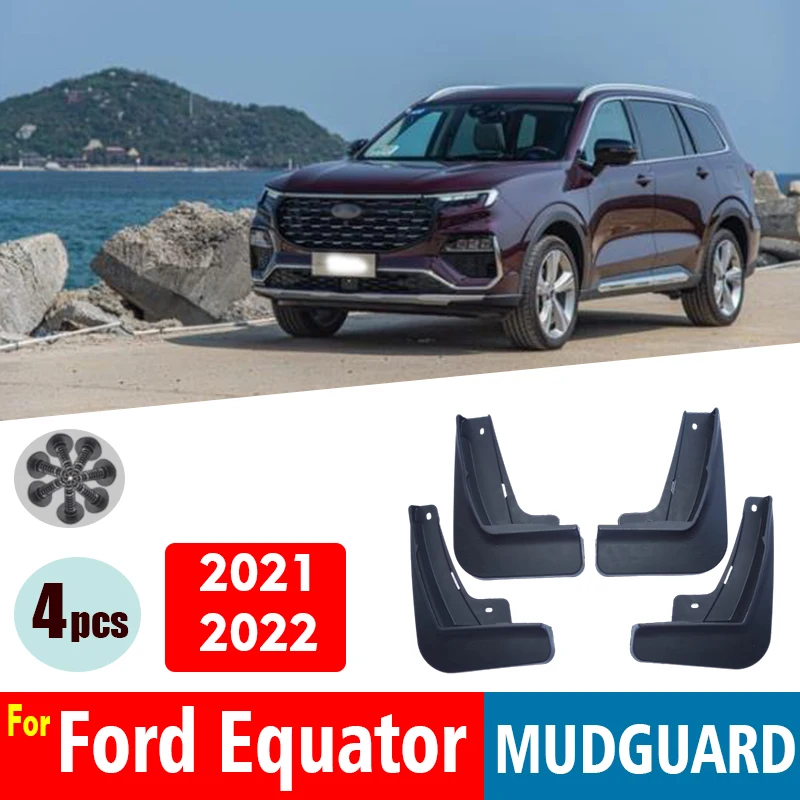Front Rear 4pcs Mudflaps FOR Ford Equator 2021 2022 Mudguards Fender Mud Flap Guard Splash Car Accessories Auto Styline Mudguard
Front Rear 4pcs Mudflaps FOR Ford Equator 2021 2022 Mudguards Fender Mud Flap Guard Splash Car Accessories Auto Styline Mudguard