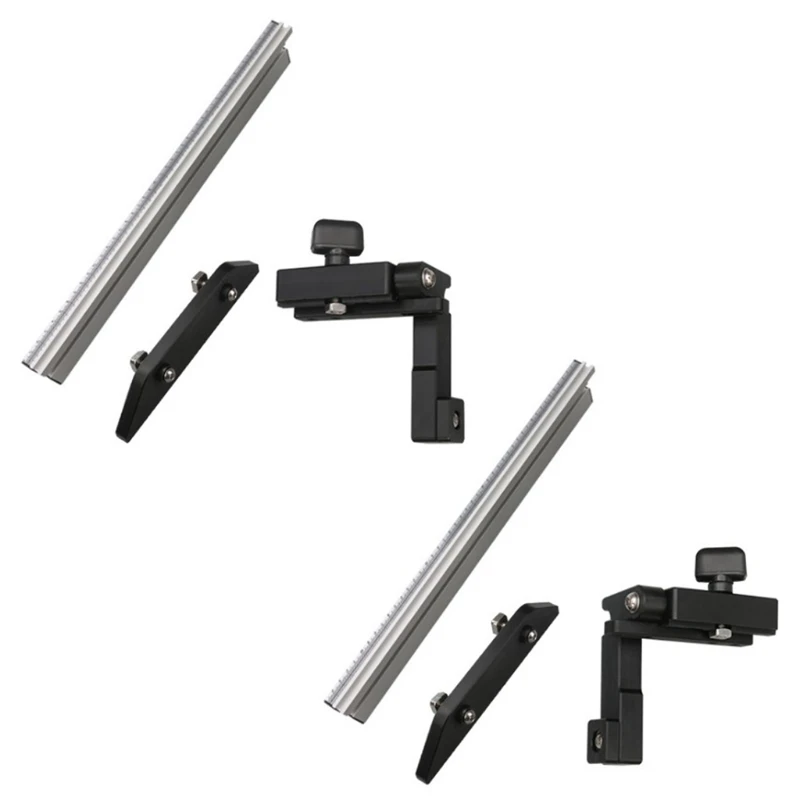 450mm Miter Gauge with Track Stop Table Saw Woodworking Tools DIY Push Handle Simple Style Backer Aluminum and Bakelite
450mm Miter Gauge with Track Stop Table Saw Woodworking Tools DIY Push Handle Simple Style Backer Aluminum and Bakelite