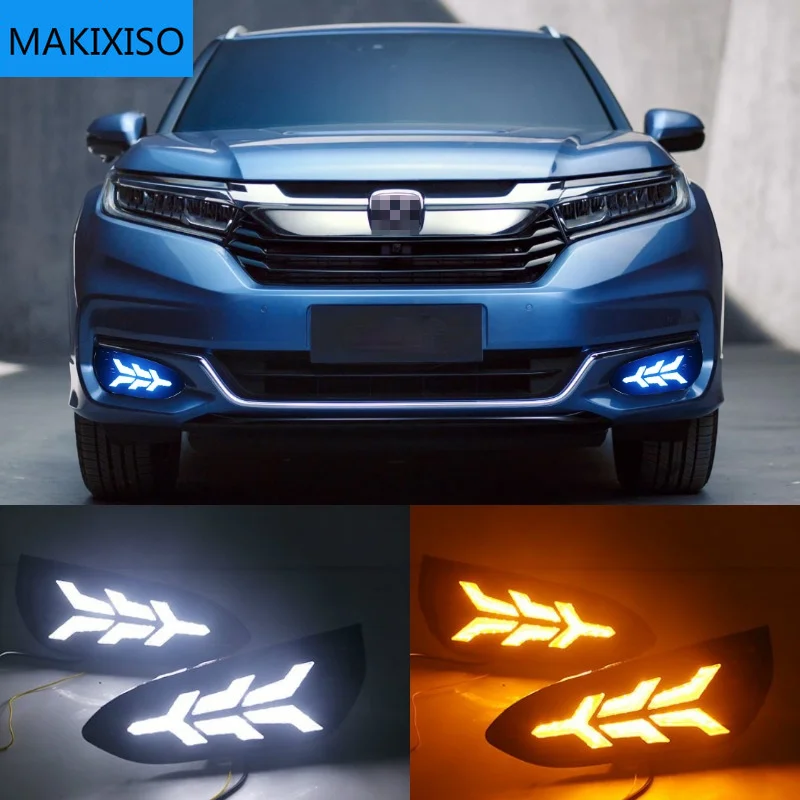 1 Set For Honda AVANCIER 2020 DRL Daytime Running Lights Daylight 12V ABS Fog Lamp Cover With Turn Yellow Signal Light
1 Set For Honda AVANCIER 2020 DRL Daytime Running Lights Daylight 12V ABS Fog Lamp Cover With Turn Yellow Signal Light