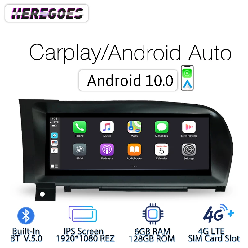 Автомобильный DVD-плеер Carplay, 10,25 дюйма, Android 10,0, для Mercedes BENZ S-Class S W221 W216 CL 2005-2013, 4G LTE 360, камера, навигация, GPS-радио
Автомобильный DVD-плеер Carplay, 10,25 дюйма, Android 10,0, для Mercedes BENZ S-Class S W221 W216 CL 2005-2013, 4G LTE 360, камера, навигация, GPS-радио