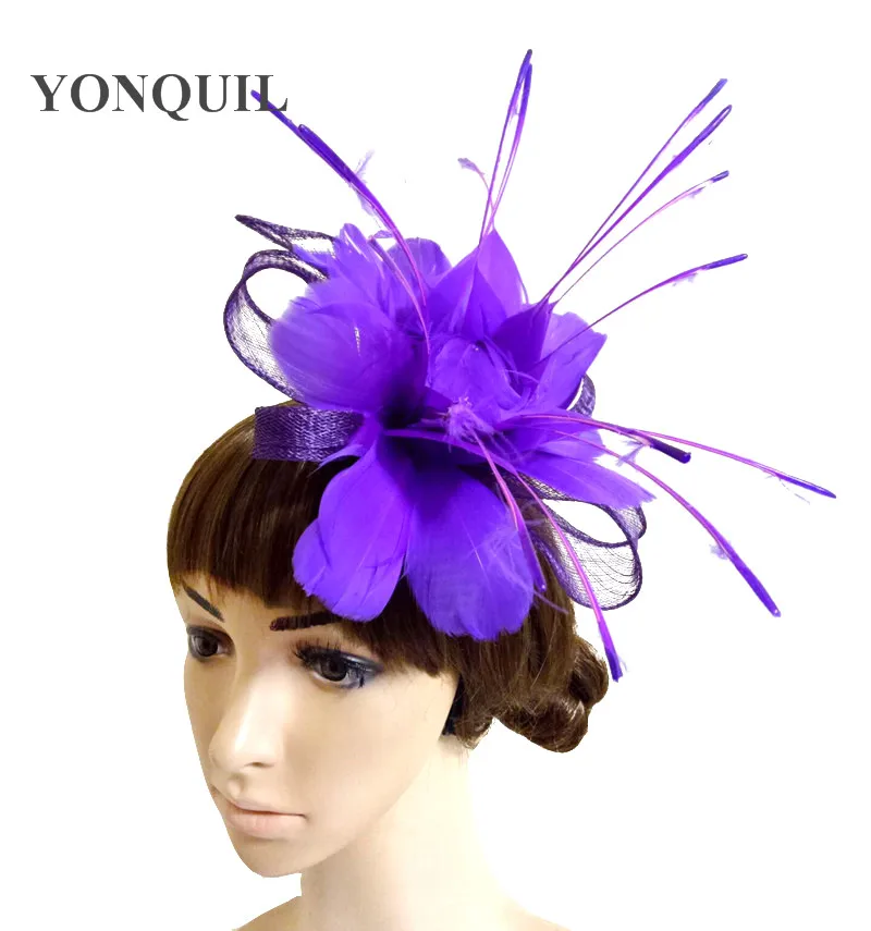 New Fascinator Hats Women Flower Feather Hats European And American Bridal Hair Accessories Elegant Party Sinamay Fedora
New Fascinator Hats Women Flower Feather Hats European And American Bridal Hair Accessories Elegant Party Sinamay Fedora