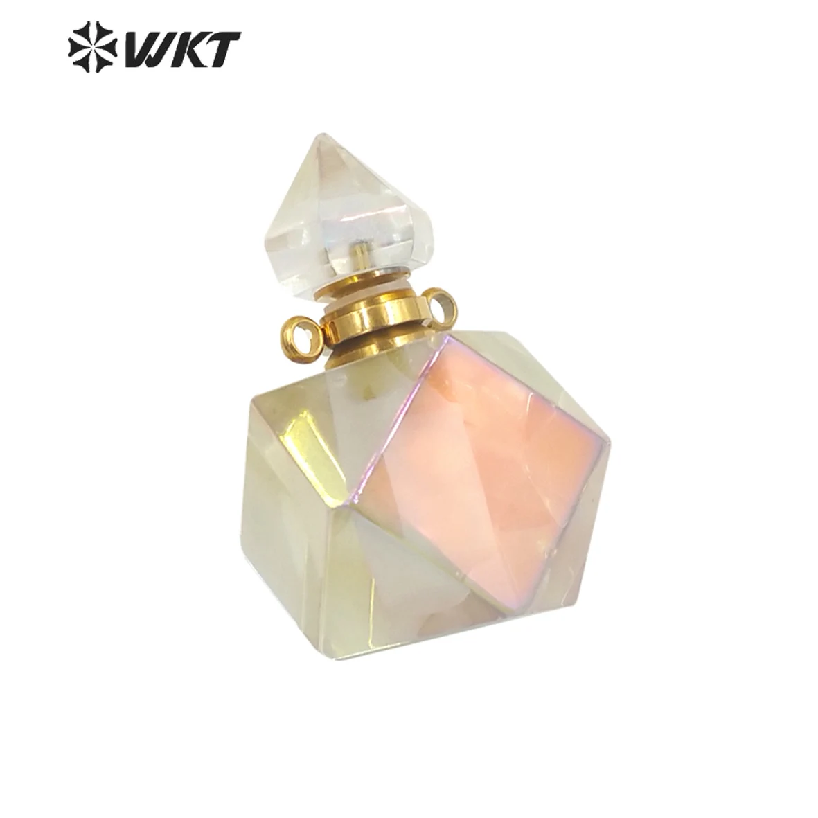 WT-P1696 Amazing Spirit Natural Aura Crystal Quartz Essencial Oil Perfume Bottle Jewelry Pendant Faceted Necklace Accessories
WT-P1696 Amazing Spirit Natural Aura Crystal Quartz Essencial Oil Perfume Bottle Jewelry Pendant Faceted Necklace Accessories