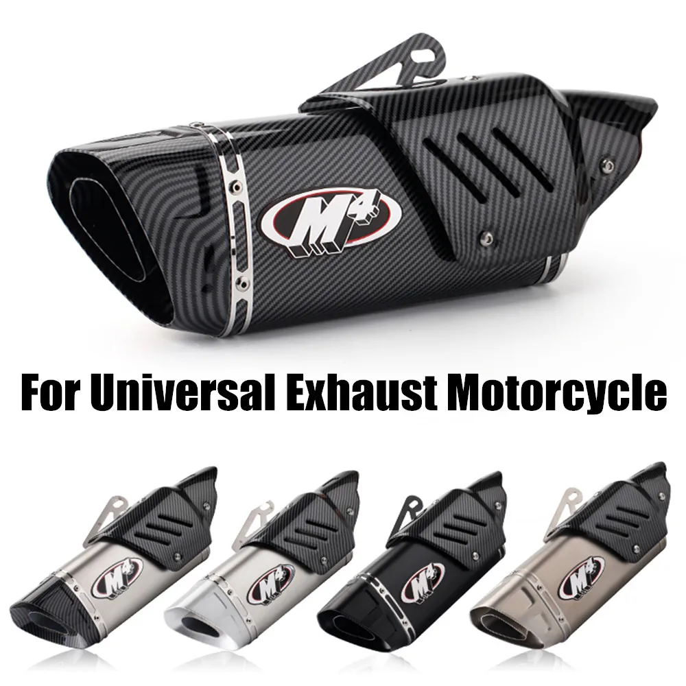 Universal Escape Moto M1 Motorcycle Exhaust Muffler DB killer Heat Shield for Ninja400 R3 R6 RC390 xmax300 zx6r Z900 gsx
Universal Escape Moto M1 Motorcycle Exhaust Muffler DB killer Heat Shield for Ninja400 R3 R6 RC390 xmax300 zx6r Z900 gsx