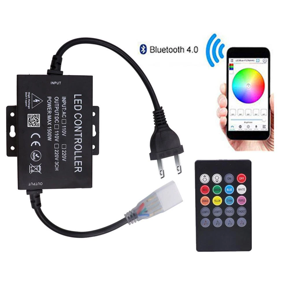 Музыкальный Bluetooth-контроллер Диммер 750 Вт 1500 Вт IOS/Android App контроллер US 110 в EU AU UK 220 В для светодиодной ленты 5050 неосветильник
Музыкальный Bluetooth-контроллер Диммер 750 Вт 1500 Вт IOS/Android App контроллер US 110 в EU AU UK 220 В для светодиодной ленты 5050 неосветильник