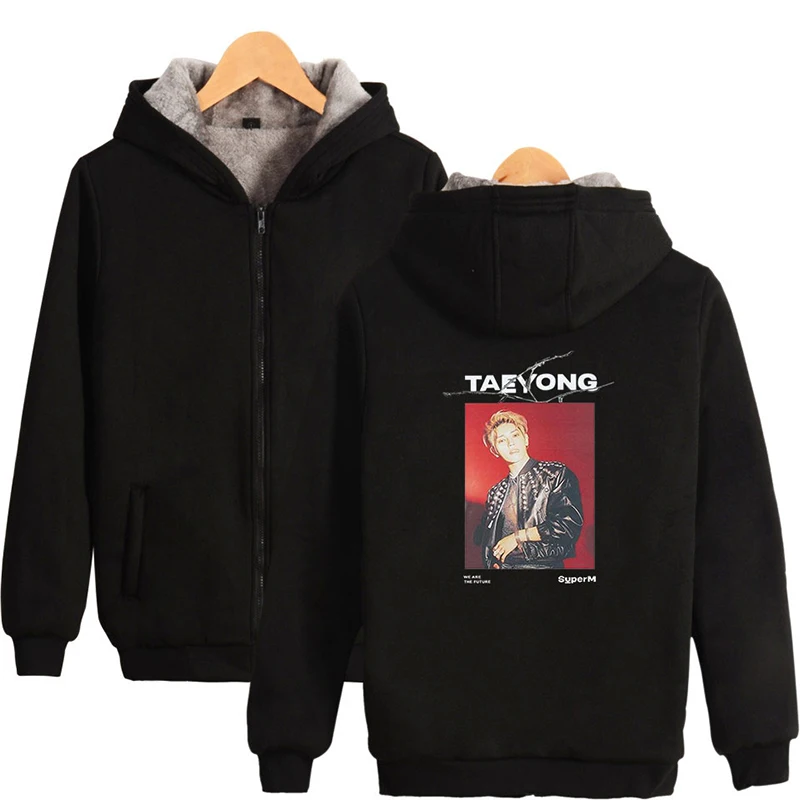 Толстовка с капюшоном TAEYONG Kpop для мужчин и женщин, спортивная одежда, худи на молнии, куртка, уличная одежда, свитшоты с длинным рукавом, топы
Толстовка с капюшоном TAEYONG Kpop для мужчин и женщин, спортивная одежда, худи на молнии, куртка, уличная одежда, свитшоты с длинным рукавом, топы