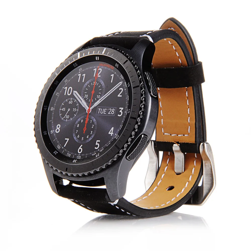Leather Bands for Samsung Galaxy Watch 46mm Wristband 22mm bracelet for huawei watch gt 2/Galaxy S3 Classic Frontier strap belt
Leather Bands for Samsung Galaxy Watch 46mm Wristband 22mm bracelet for huawei watch gt 2/Galaxy S3 Classic Frontier strap belt