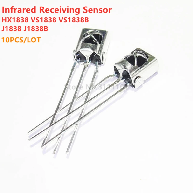10PCS/LOT Eneral Integration Universal Infrared Receiving Head Infrared Sensor HX1838 VS1838 VS1838B J1838 J1838B
10PCS/LOT Eneral Integration Universal Infrared Receiving Head Infrared Sensor HX1838 VS1838 VS1838B J1838 J1838B