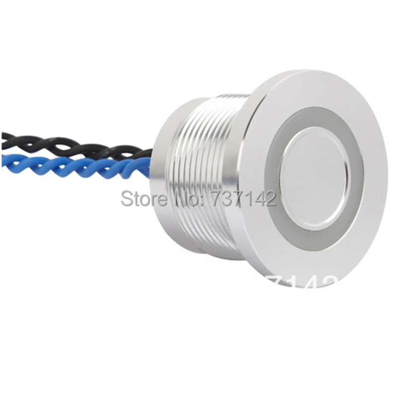 22MM Silver black aluminum Stainless steel Ring illuminated piezo push button switch (PS223P10YNT1B24T,Rohs,CE)
22MM Silver black aluminum Stainless steel Ring illuminated piezo push button switch (PS223P10YNT1B24T,Rohs,CE)