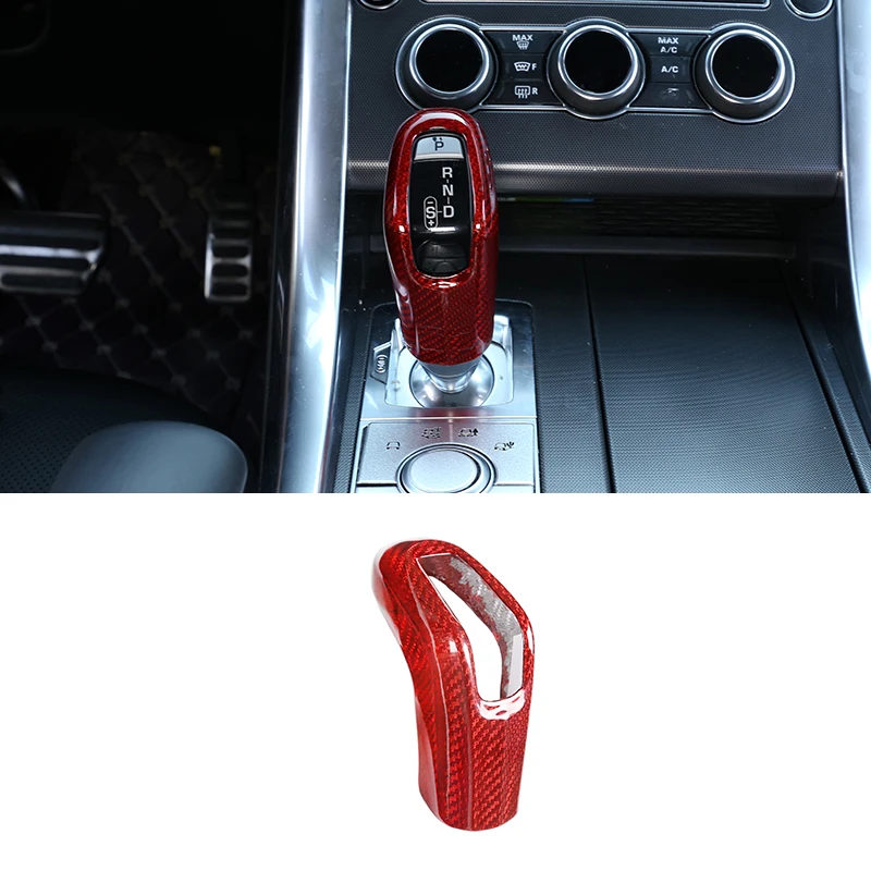 Car Accessorie Gear Shift Head Cover Trim For Jaguar E-PACE 2018-2019/For Range Rover Sport 2014-2020 Real Carbon Fiber Red 1Pcs
Car Accessorie Gear Shift Head Cover Trim For Jaguar E-PACE 2018-2019/For Range Rover Sport 2014-2020 Real Carbon Fiber Red 1Pcs