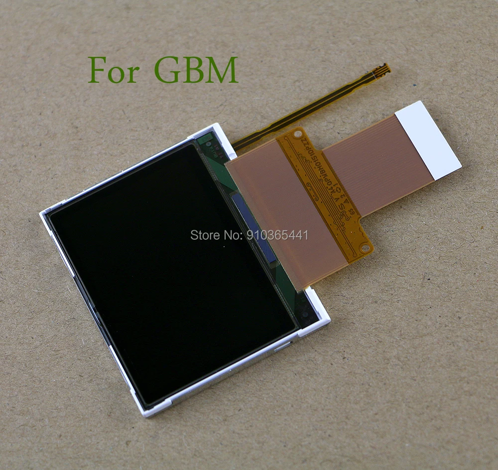 5pcs/lot for GBM High quality Original New LCD Screen display with flex cable for GameBoy micro GBM Repair Parts
5pcs/lot for GBM High quality Original New LCD Screen display with flex cable for GameBoy micro GBM Repair Parts