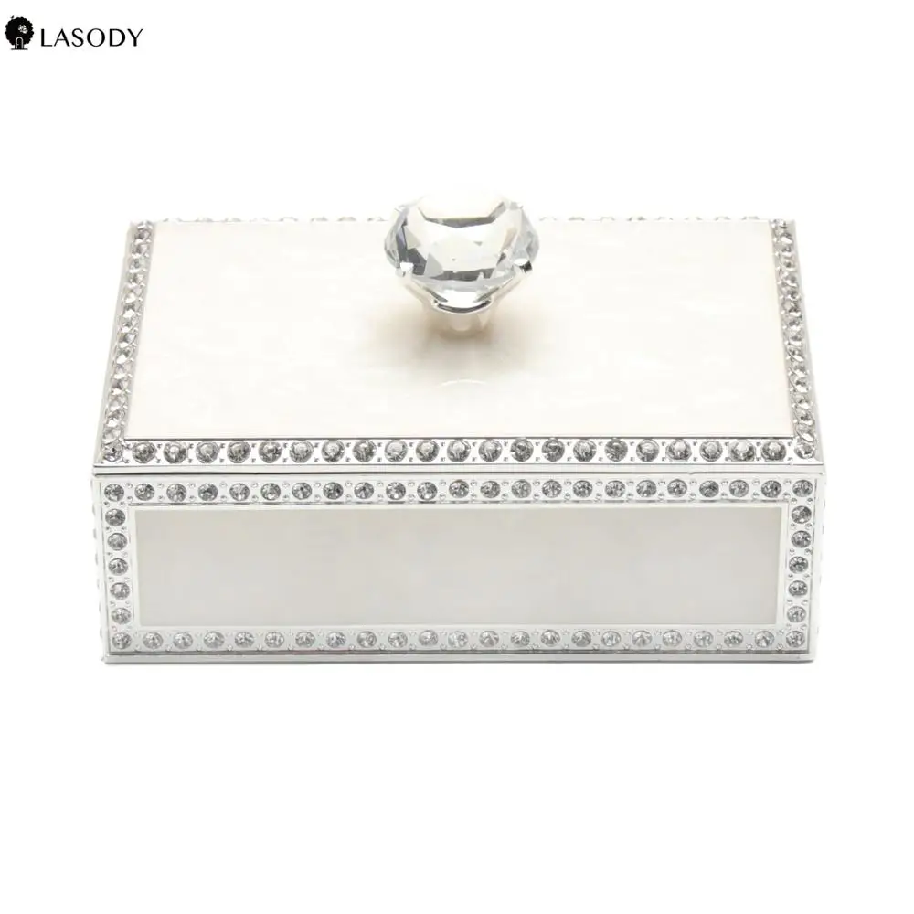 Rectangle Pearl Jewelry Storage Box Metal Girl Jewelry Box Wedding Souvenir Gift
Rectangle Pearl Jewelry Storage Box Metal Girl Jewelry Box Wedding Souvenir Gift