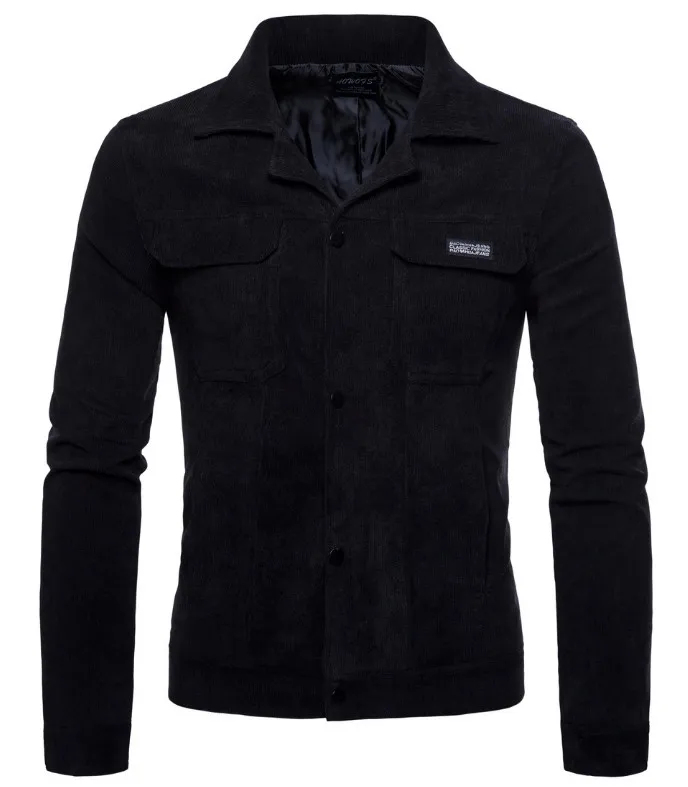 New Korean Style Corduroy Jacket Men Single Breasted Slim Casual Jacket Men Clothing Casaco Masculino M-4XL
New Korean Style Corduroy Jacket Men Single Breasted Slim Casual Jacket Men Clothing Casaco Masculino M-4XL