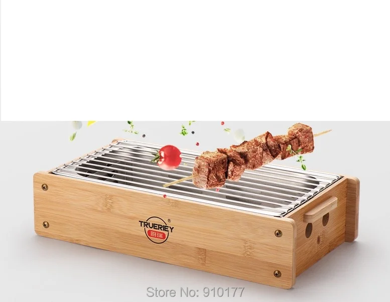 Portable bamboo box charcoal bbq grill commercial barbecue kebab stove heating oven household commercial table BBQ 36.7*19.3 03
Portable bamboo box charcoal bbq grill commercial barbecue kebab stove heating oven household commercial table BBQ 36.7*19.3 03