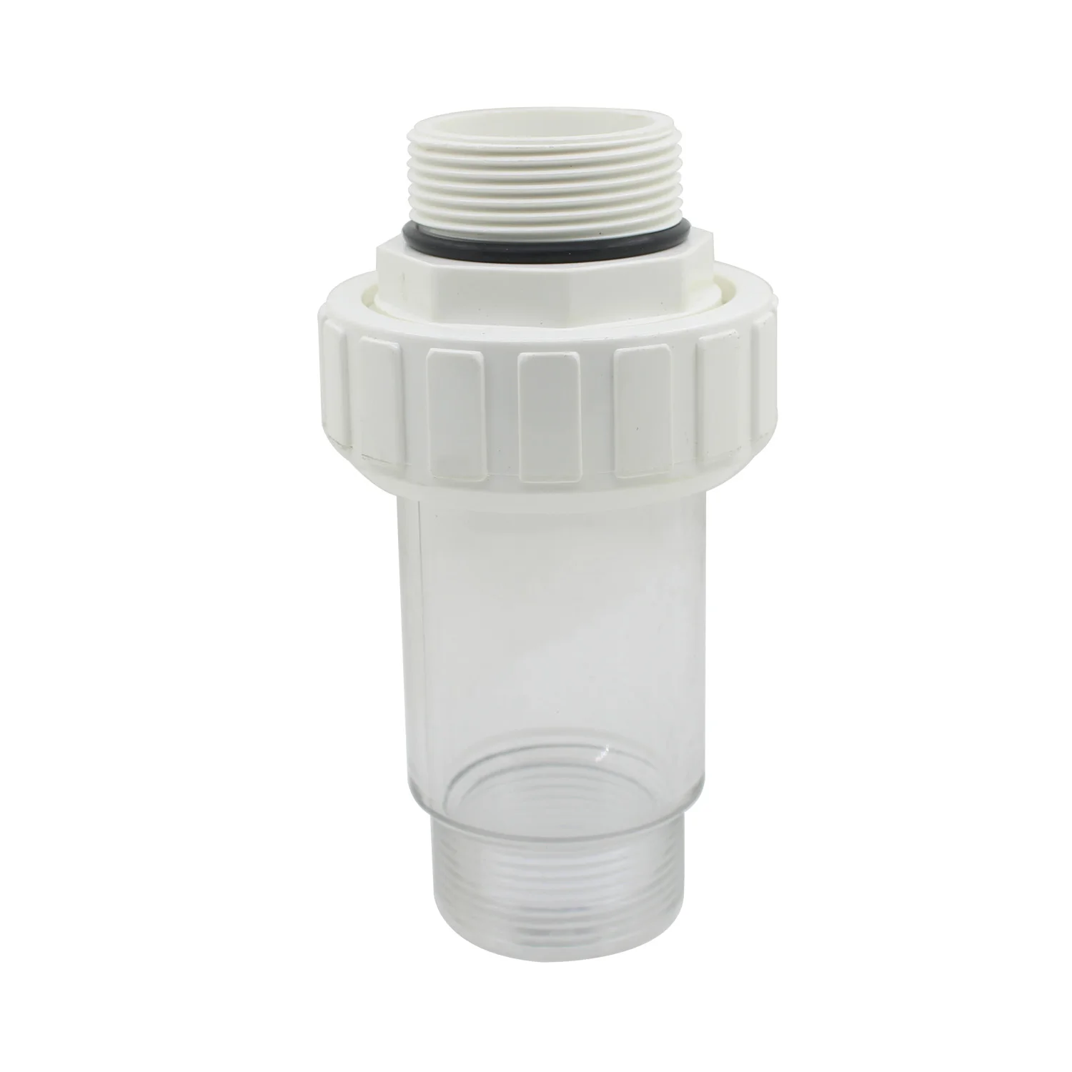 backwash sight glass for Swimming pool sand tank transparent union observation window pipe diameter 50
backwash sight glass for Swimming pool sand tank transparent union observation window pipe diameter 50